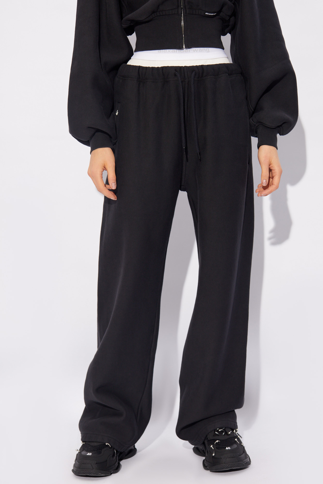 T by Alexander Wang Sweatpants with logo | Women's Clothing